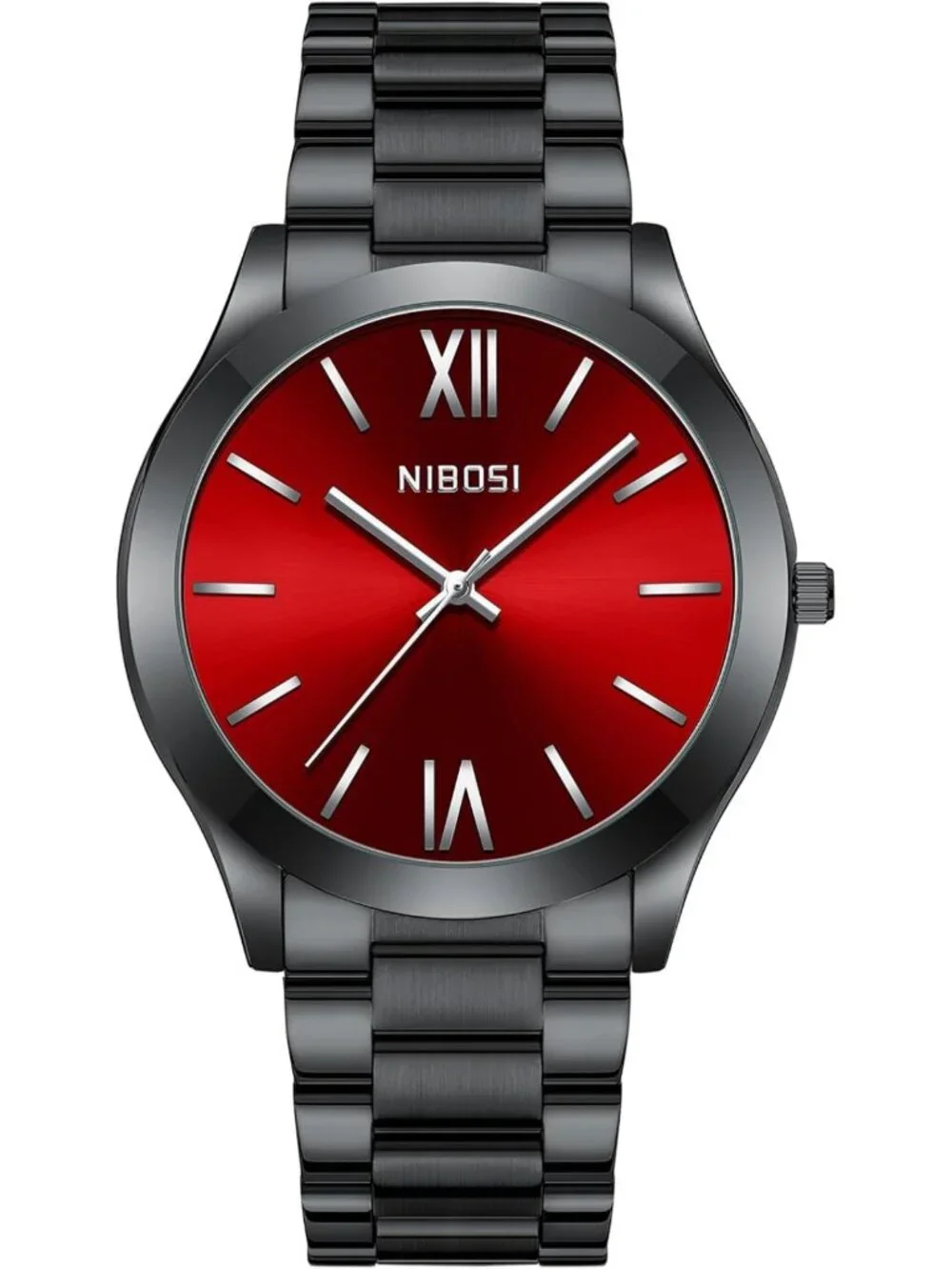 Stylish Minimalist Men's Analog Quartz Watch - Waterproof Stainless Steel, Ultra